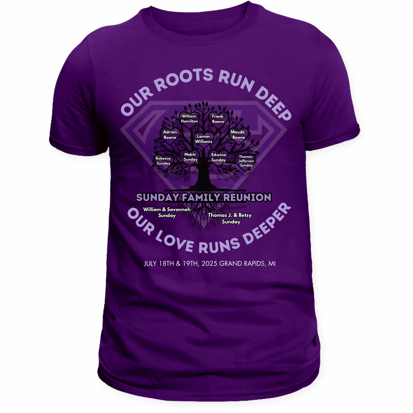The Sunday Family reunion T-shirt