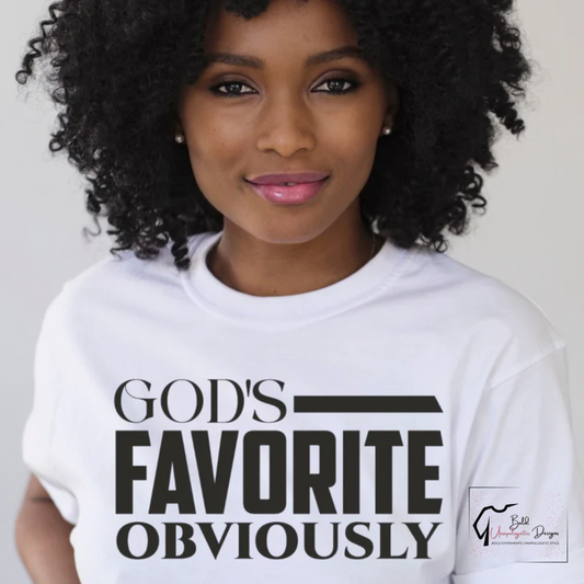 GOD'S FAVORITE T-SHIRT